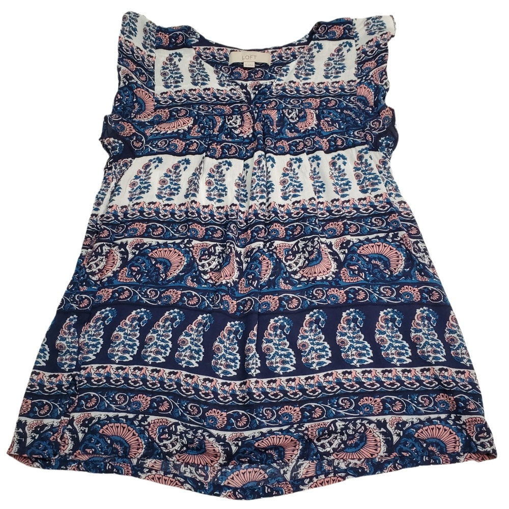 Ann Taylor Loft Cap Sleeve Tunic Sz XS